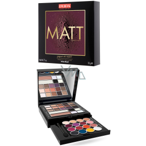 Pupa Pupart M Matt Make-up kazeta pro líčení očí, rtů a obličeje 001 Velvet Mood 22 g