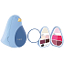 Pupa Bird 2 Make-up kazeta pro líčení obličeje, očí a rtů 013 10,7 g