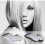 Ikoo Pocket Metallic Kapesní kartáč na vlasy podle čínské medicíny Oyster White stříbrno-bílý