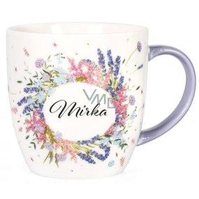 Albi Kvetoucí hrnek se jménem Mirka 380 ml