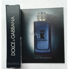 Dolce & Gabbana K by Dolce & Gabbana Eau de Parfum parfémovaná voda pro muže 0,8 ml s rozprašovačem, vialka