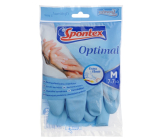 Spontex Optimal Rukavice gumové velikost M 1 pár