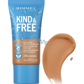 Rimmel London Kind & Free hydratační make-up 210 Golden Beige 30 ml