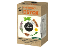 Leros Bylinkový Detox bylinný čaj k detoxikaci vašeho organismu 20 x 1,5 g