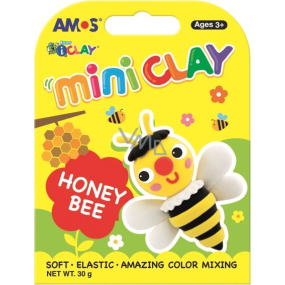 Amos I-Clay Mini Clay Modelovací schnoucí hmota Včelka 4 barvy x 7,5 g