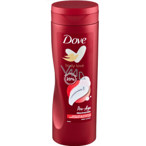 Dove Body Love Pro Age tělové mléko zlepšující vzhled tmavých skvrn 400 ml