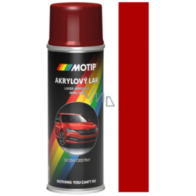 DC Škoda Akrylový autolak sprej 8530 Červená paprika 200 ml