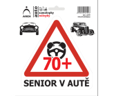 Arch Autosamolepky Senior v autě 70+ 