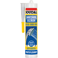 Soudal sanitární silikon, bílý, 280 ml
