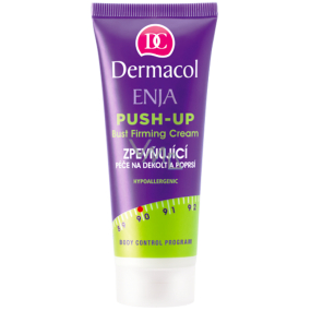 Dermacol Enja Push-Up Bust Cream zpevňující péče na dekolt a poprsí 75 ml