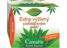 Bione Cosmetics Cannabis s peptidy extra výživný pleťový krém 51 ml