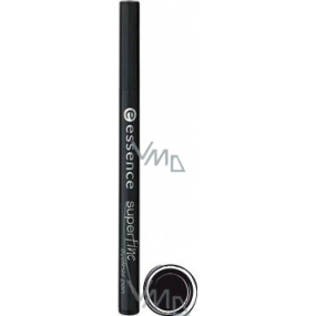 Essence Super Fine Eyeliner Pen pero na oční linky odstín černá 1 ml