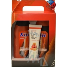 Mika Kiss Sprchový gel 400 ml + šampon 400 ml + krém na ruce 100 ml, kosmetická sada