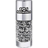 Essence Nail Art Special lak se speciálním efektem 22 Black Dress And White 8 ml