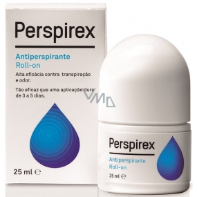 Perspirex Original kuličkový antiperspirant bez vůně roll-on unisex 3-5 dní účinek 25 ml