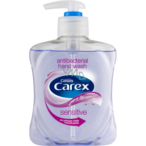 Carex Sensitive antibakteriální tekuté mýdlo pro citlivou pokožku 250 ml