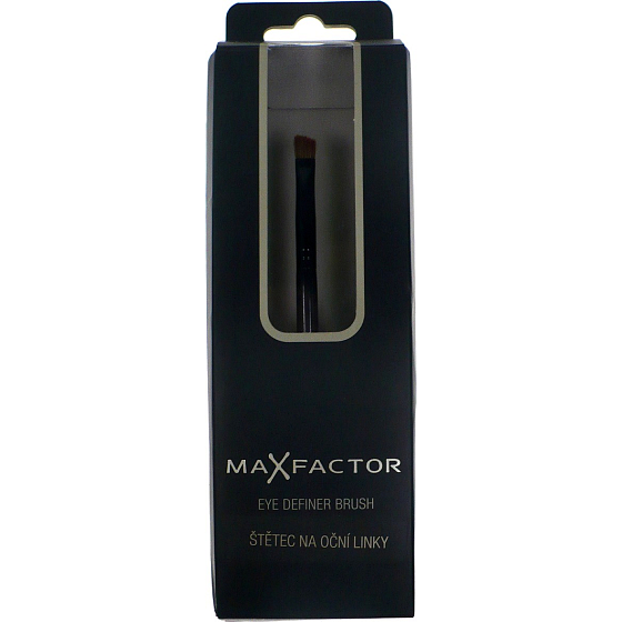 Max Factor Eye Definer Brush štětec na oční linky, poškozená krabička