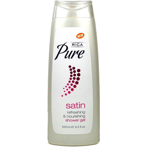 Rica Pure Satin sprchový gel pro ženy 250 ml