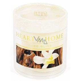 Heart & Home Santalové dřevo a vanilka Sojová vonná svíčka bez obalu hoří až 15 hodin 53 g