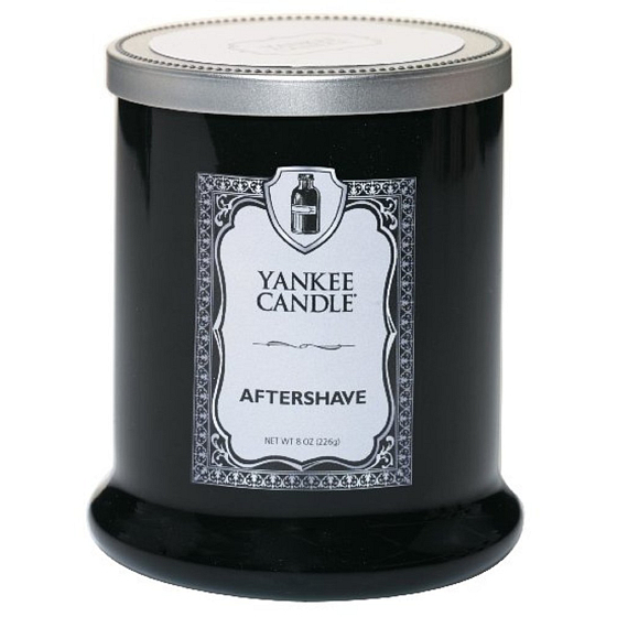 Yankee Candle Barbershop Aftershave Tumbler - Vůně po holení vonná svíčka 226 g