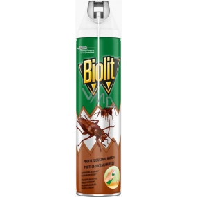 Biolit Lezoucí hmyz odpuzovač hmyzu ve spreji s aplikátorem pro přesnou aplikaci, zahubí šváby a mravence během několika sekund 400 ml