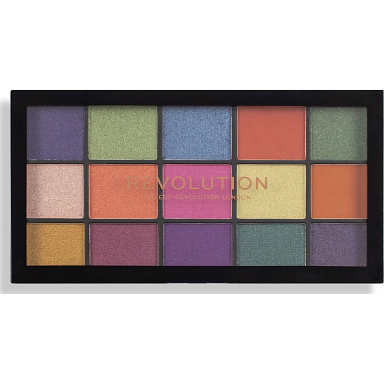 Makeup Revolution Re-Loaded paletka očních stínů Passion for Colour 15 x 1,1 g