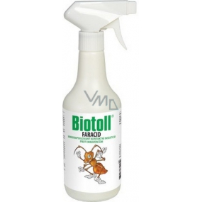 Biotoll Faracid mikrokapsulovaný kontaktní insekticid proti mravencům rozprašovač 200 ml