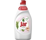 Jar Sensitive Aloe Vera & Pink Jasmine Scent Prostředek na ruční mytí nádobí 450 ml