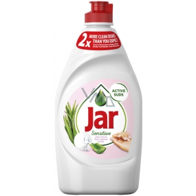 Jar Sensitive Aloe Vera & Pink Jasmine Scent Prostředek na ruční mytí nádobí 450 ml