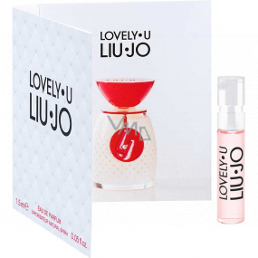Liu Jo Lovely U parfémovaná voda pro ženy 1,5 ml s rozprašovačem, vialka