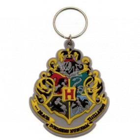 Epee Merch Harry Potter - Bradavický erb Klíčenka gumová 4,5 x 6 cm
