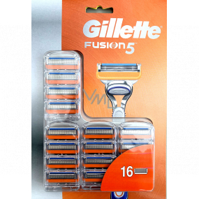 Gillette Fusion5 náhradní hlavice 16 kusů, pro muže