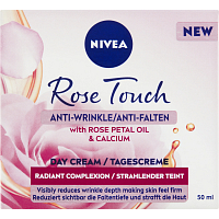 Nivea Rose Touch denní krém proti vráskám 50 ml