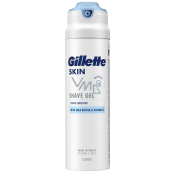 Gillette Skin Ultra Sensitive gel na holení pro muže 200 ml