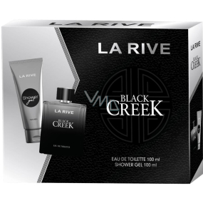 La Rive Black Creek toaletní voda 100 ml + sprchový gel 100 ml, dárková sada pro muže