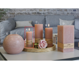 Lima Rustic Candle terakota svíčka válec 50 x 120 mm 1 kus