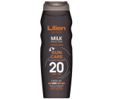 Lilien Sun Active SPF20 voděodolné mléko na opalování 200 ml