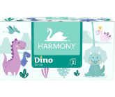 Harmony Kids Dino hygienické kapesníky 2 vrstvé 150 kusů