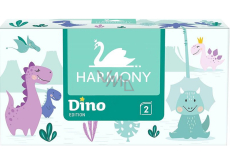 Harmony Kids Dino hygienické kapesníky 2 vrstvé 150 kusů