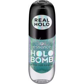 Essence Holo Bomb lak na nehty s holografickým efektem 04 Holo It's Me 8 ml