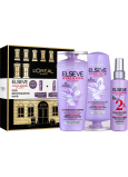 Loreal Paris Elseve Hyaluron Plump 72h hydratační šampon pro dehydratované vlasy 250 ml + hydratační balzám pro dehydratované vlasy 200 ml + hydratační sérum pro dehydratované vlasy sprej 150 ml, kosmetická sada