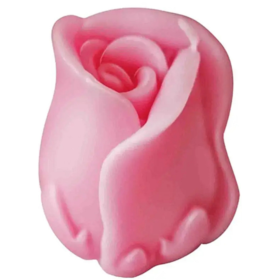 Rose of Bulgaria přírodní ručně vyrobené glycerinové mýdlo ve tvaru růže 40 g