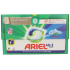 Ariel All in1 Pods Mountain Spring gelové kapsle na praní bílého a světlého prádla dlouhotrvající vůně 24 kusů