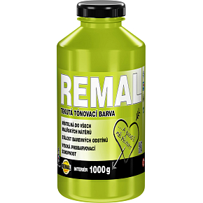 REMAL tónovací barva, 0500 žlutozelená, 1 kg