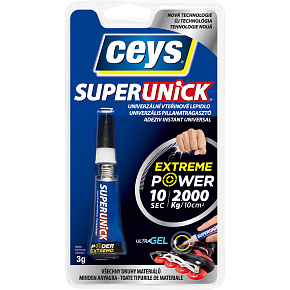 Ceys Superceys Unick gel univerzální vteřinové lepidlo 3 g