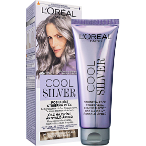 L'Oréal Cool Silver barva na vlasy Oslňivá stříbrná