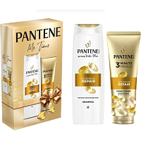 Pantene dárkový set šampon 400 ml + 3 Minute Miracle kondicionér 220 ml