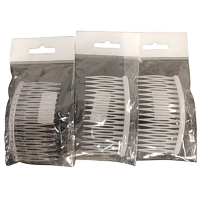 Vlasové doplňky plastový hřebínek do vlasů 1 ks