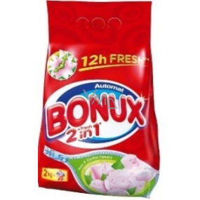 Bonux Color Rose 2v1 prací prášek na barevné prádlo 2 kg