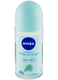 Nivea Energy Fresh kuličkový antiperspirant deodorant roll-on pro ženy 50 ml
